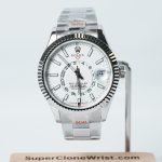 Rolex Sky Dweller 326934 White Dial Oyster 42mm 11 Super Clone Watches