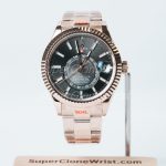 Rolex Sky Dweller 326935 Grey Dial Rose Gold Oyster 11 Super Clone Watches