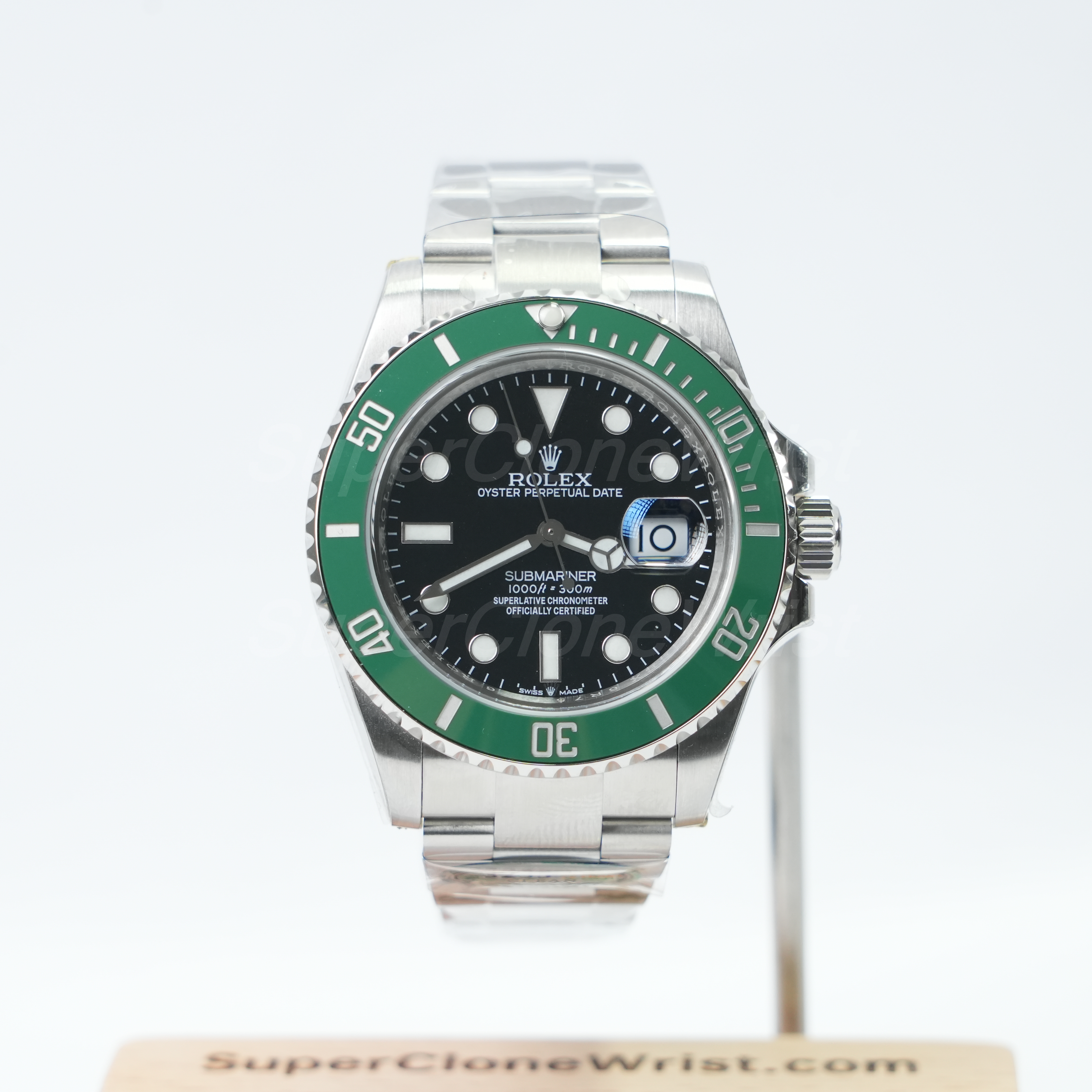 Rolex Submariner green bezel super clone watch