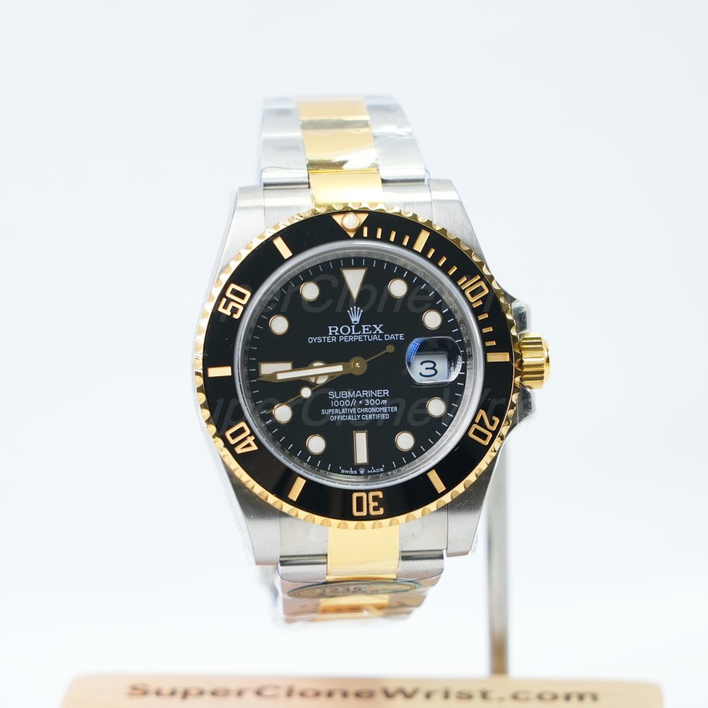 Rolex Submariner Date 116613 Two Tone 40mm 11 Super Clone Watches
