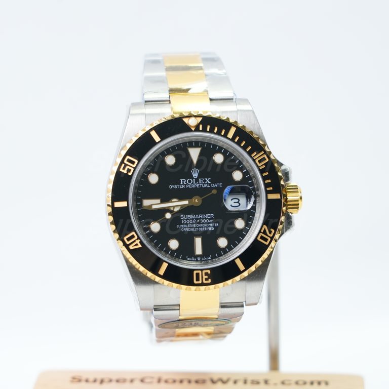 Rolex Submariner Date 116613 Two Tone 40mm 11 Super Clone Watches