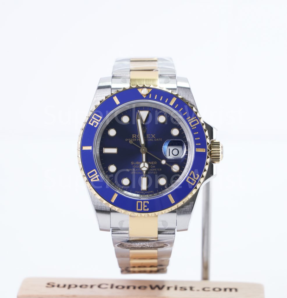 Rolex Submariner Date 116613LB Two Tone 40mm 11 Super Clone Watches