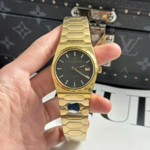 Vacheron Constantin Historiques 222 Black Dial 18K Gold 37mm.webp