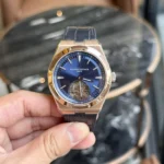 Vacheron Constantin Overseas 6000V Tourbillon Blue Dial Rose Glod Case 42.5mm.webp