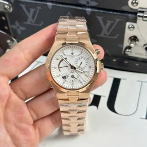Vacheron Constantin Overseas Dual Time 47450 White Dial Rose Gold 42mm.webp