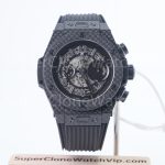 Hublot Big Bang Unico Black Magic Carbon Fiber 441.CY.1110.RX 42mm Replica Watches - 1