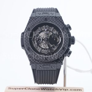 Hublot Big Bang Unico Black Magic Carbon Fiber 441.CY.1110.RX 42mm Replica Watches - 1
