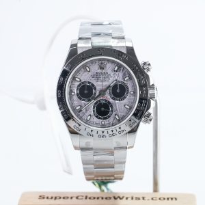 Rolex Cosmograph Daytona 116509 Meteorite Dial 904L Steel 40mm Replica Watches - 1