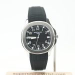 Patek Philippe Aquanaut 5167A Steel Black Dial Steel Bezel Black Rubber Strap 40mm Replica Watches - 1