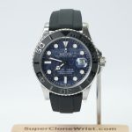 Rolex Yacht-Master 42 Falcon’s Eye Dial Black Bezel Rubber Strap 42mm Replica Watches - 1
