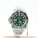 Rolex GMT-Master II 126720VTNR Steel Green Dial Green/Black Ceramic Bezel Steel Jubilee Bracelet 40mm Replica Watches - 1