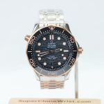 Omega-Seamaster-Diver-Rose-Gold-Black-Dial-210.20.42.20.01.001-42mm 1：1 SuperClone Watch Replica Watches - 1
