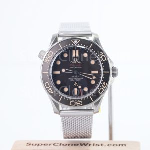 Omega Seamaster Diver 300M "No Time To Die" 007 Edition Titanium 42mm Replica Watches - 1