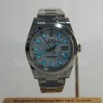 Rolex Datejust 126300 Steel White Dial Smooth Bezel Steel Oyster Bracelet 41mm Replica Watches - 2