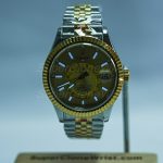 Rolex-Sky-Dweller-326933-Gold-Dial-Steel-Gold-42mm Super Clone Watches Replica Watches - 2