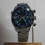 Omega Seamaster 215.30.46.51.01.001 Steel Black Dial Black Ceramic Bezel Steel Bracelet 45.5mm Replica Watches - 2