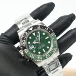 Rolex GMT-Master II 126720VTNR Steel Green Dial Green/Black Ceramic Bezel Steel Oyster Bracelet 40mm Replica Watches - 3