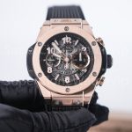 Hublot Big Bang Unico 411.OX.1180.RX King Gold Skeleton Dial 45mm Replica Watches - 4
