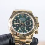 Rolex Cosmograph Daytona 116508 18K Yellow Gold Green Dial 40mm Replica Watches - 4