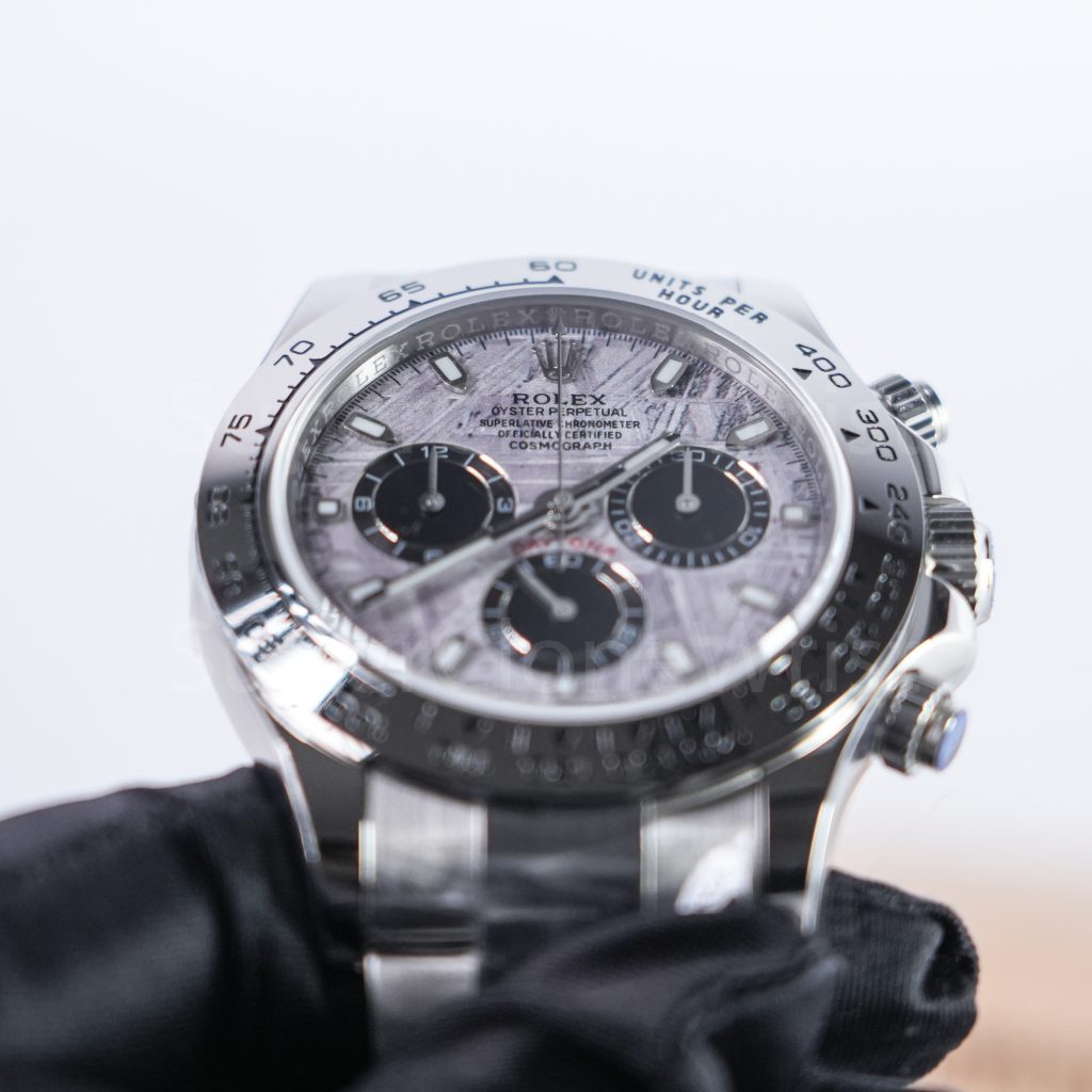 Rolex Cosmograph Daytona 116509 Meteorite Dial 904L Steel 40mm Replica Watches - 4