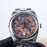 Rolex Oyster Perpetual 36 126000 Celebration Motif Dial Steel Oyster Bracelet 36mm Replica Watches - 4