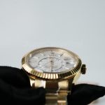 Rolex-Sky-Dweller-336239-White-Dial-Yellow-Gold-42mm Super Clone Watches Replica Watches - 4