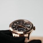 Rolex-Sky-Dweller-326235-Coffee-Dial-Rose-Gold-42mm Super Clone Watches Replica Watches - 4