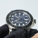 Rolex Yacht-Master 42 Falcon’s Eye Dial Black Bezel Rubber Strap 42mm Replica Watches - 4