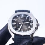 Patek Philippe Aquanaut 5167A Steel Black Dial Steel Bezel Black Rubber Strap 40mm Replica Watches - 4