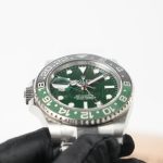 Rolex GMT-Master II 126720VTNR Steel Green Dial Green/Black Ceramic Bezel Steel Oyster Bracelet 40mm Replica Watches - 4