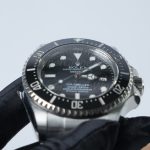 Rolex Sea-Dweller Deepsea Steel Black Dial Black Ceramic Bezel Steel Oyster Bracelet 44mm Replica Watches - 4