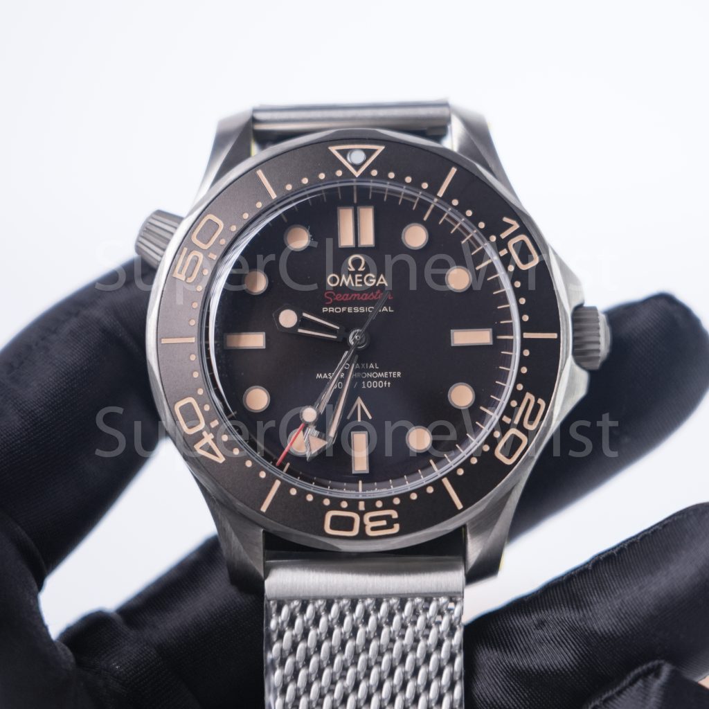 Omega Seamaster Diver 300M "No Time To Die" 007 Edition Titanium 42mm Replica Watches - 4
