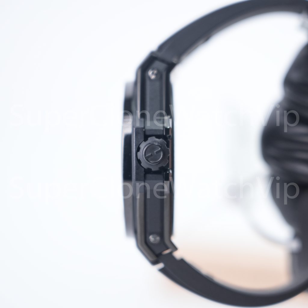 Hublot Big Bang 429.CX.0170.RX Black Ceramic Tourbillon Skeleton Dial Black Ceramic Bezel Black Rubber Strap 45mm Replica Watches - 5