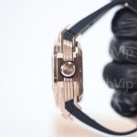 Hublot Big Bang Sang Bleu II King Gold Diamonds 418.OX.2001.RX.1604 Skeleton Dial 45mm Replica Watches - 5
