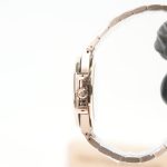 Patek Philippe Nautilus 7118/1200R Rose Gold Silvery Opaline Dial Diamond Bezel Rose Gold Bracelet 35mm Replica Watches - 5