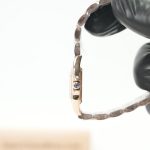 Cartier Panthère Rose Gold White Dial Rose Gold Bezel Rose Gold Bracelet 22x30mm Replica Watches - 5