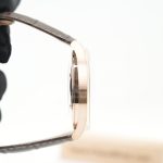Cartier Drive de Cartier Rose Gold Cushion Case Silver Dial Brown Alligator Leather Strap 40mm Replica Watches - 5