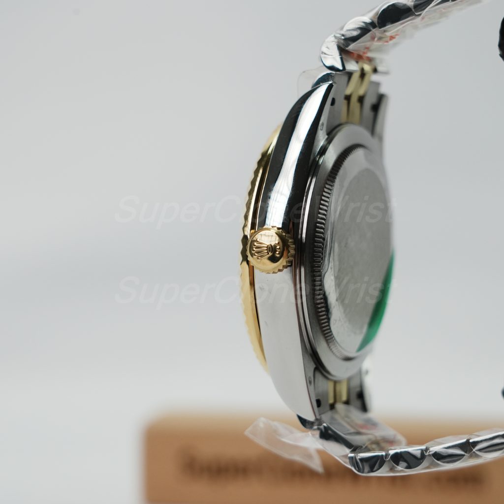 Rolex-Sky-Dweller-326933-Black-Dial-Steel-Gold-42mm Super Clone Watches Replica Watches - 5