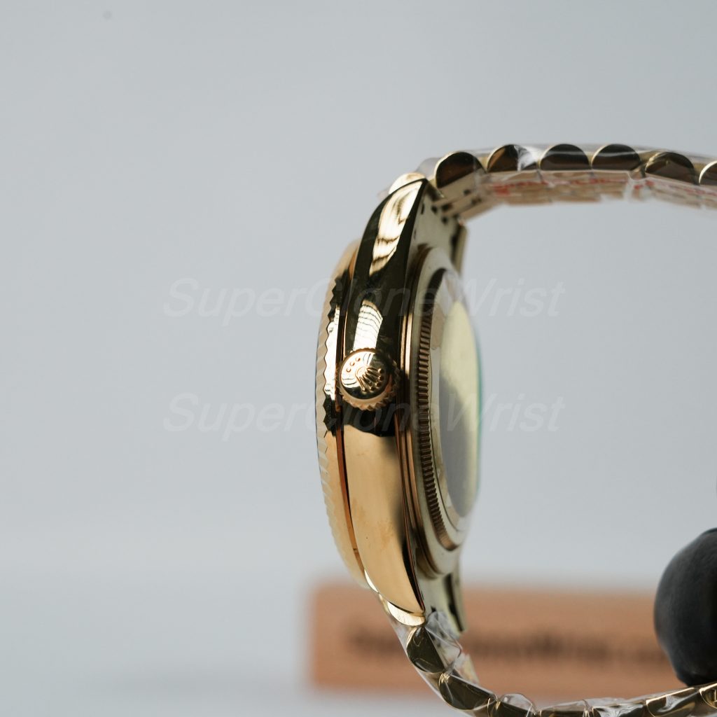Rolex-Sky-Dweller-326238-Black-Dial-Yellow-Gold-42mm Super Clone Watches Replica Watches - 5