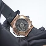 Hublot Big Bang Unico 411.OX.1180.RX King Gold Skeleton Dial 45mm Replica Watches - 7