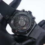 Hublot Big Bang Unico Black Magic 411.CI.1170.RX Black Ceramic Skeleton Dial 45mm Replica Watches - 7