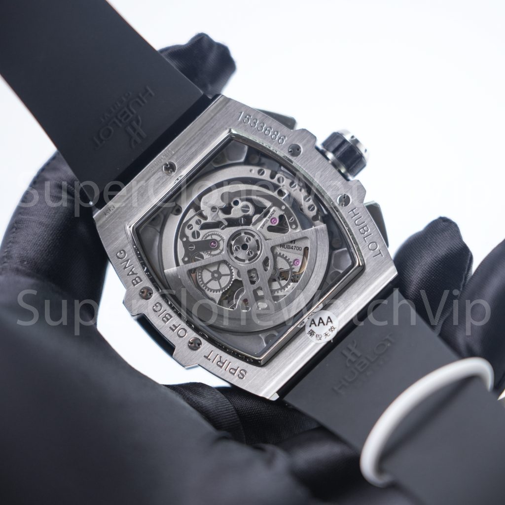 Hublot Spirit of Big Bang 642.NX.0170.RX.1604 Titanium Diamond Bezel 42mm Replica Watches - 7
