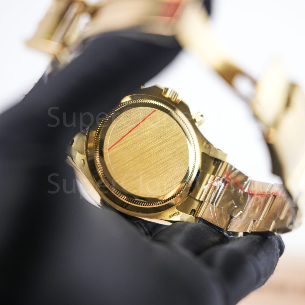 Rolex Daytona 116508 Yellow Gold Black Dial Yellow Gold Bezel Yellow Gold Bracelet 40mm Replica Watches - 7