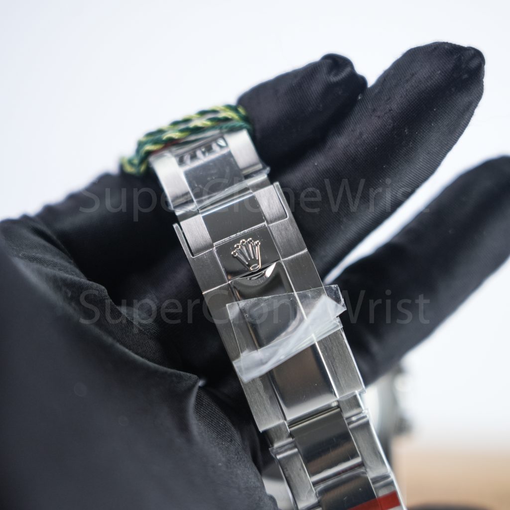 Rolex Daytona 116599RBOW Steel Black Dial Rainbow Bezel Oyster Bracelet 40mm Replica Watches - 7