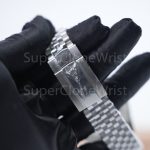 Rolex Datejust 126334 Steel Slate Grey Sunray Diamond Dial Fluted Bezel Jubilee Bracelet 41mm Replica Watches - 7
