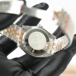 Rolex Datejust Two-Tone Rose Gold Pink Sunray Dial Jubilee Bracelet 31mm Replica Watches - 7