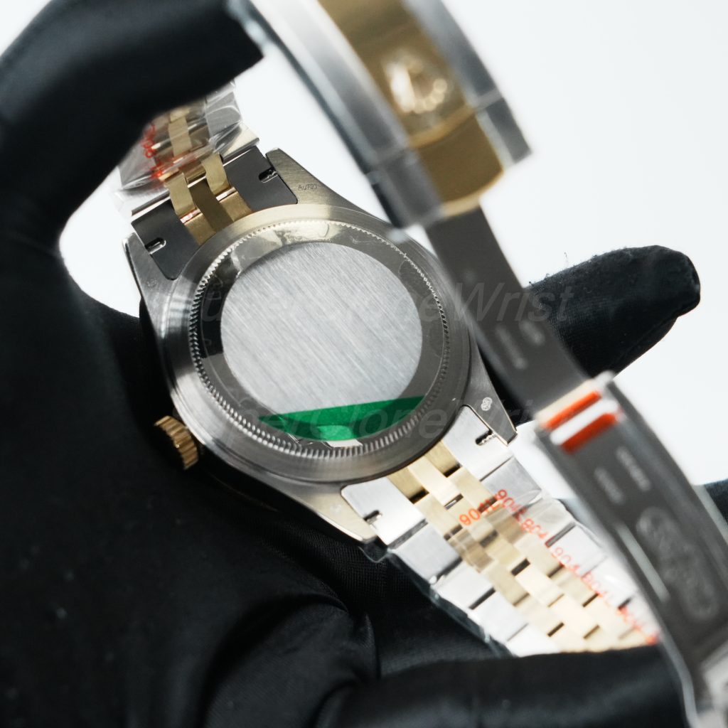 Rolex-Sky-Dweller-326933-Gold-Dial-Steel-Gold-42mm Super Clone Watches Replica Watches - 7