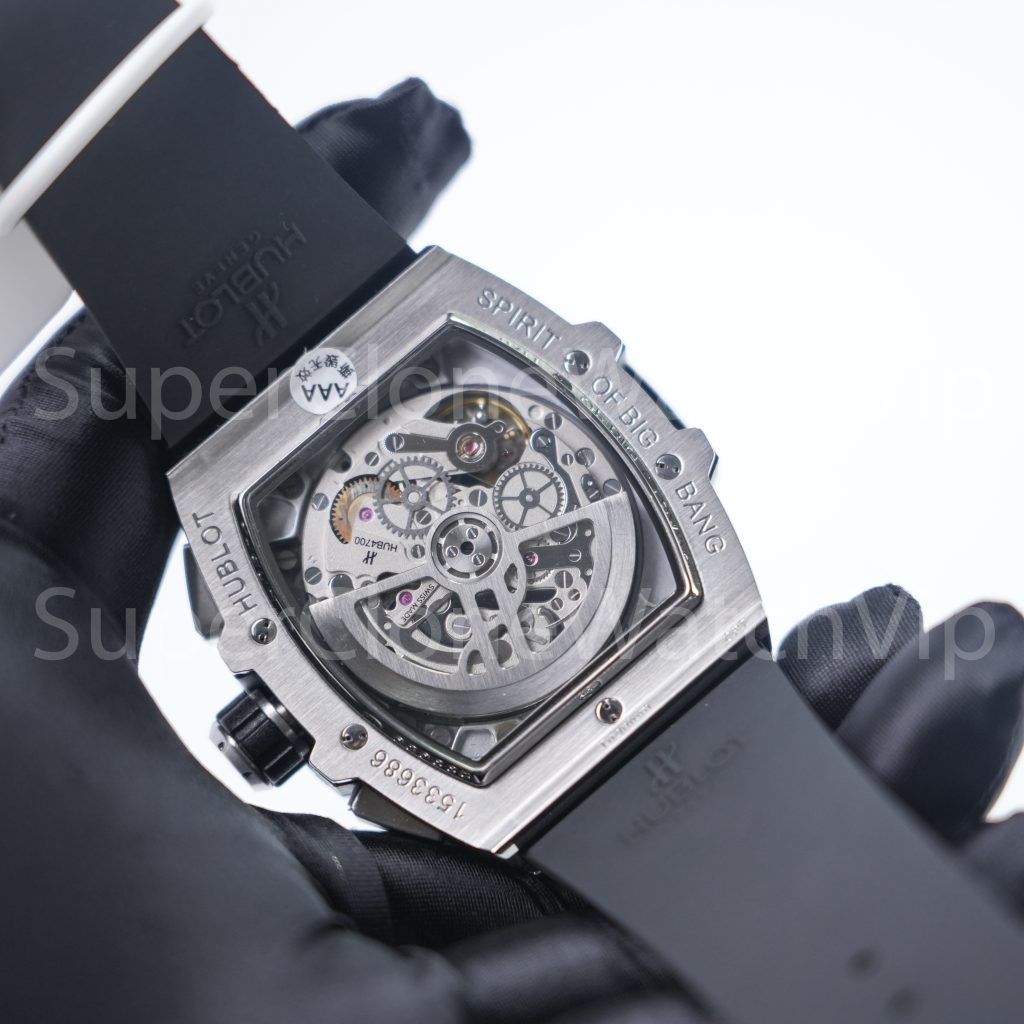 Hublot Spirit of Big Bang 642.NX.0170.RX.1604 Titanium Diamond Bezel 42mm Replica Watches - 8