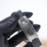 Rolex Daytona 116519LN Steel Grey Dial Black Ceramic Bezel Black Rubber Strap 40mm Replica Watches - 8