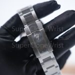 Rolex Datejust 126300 Steel White Dial Smooth Bezel Steel Oyster Bracelet 41mm Replica Watches - 8